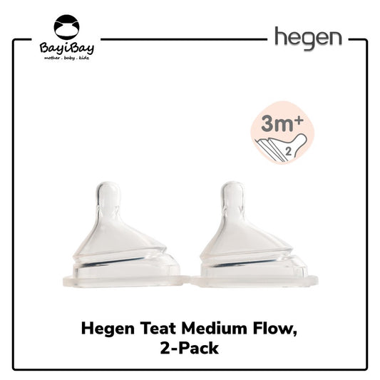 Hegen Teat Flow, 2-Pack / Teat / Dot Anak