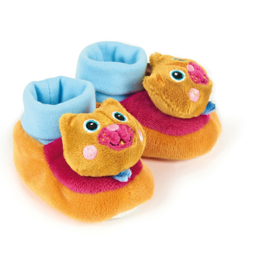 Oops Sepatu Bayi Empuk Rattle / Sepatu Bayi Lembut Impor Premium Import