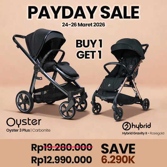 BUY 1 GET Oyster 3 Plus Free Hybrid Gravity II Rosegold