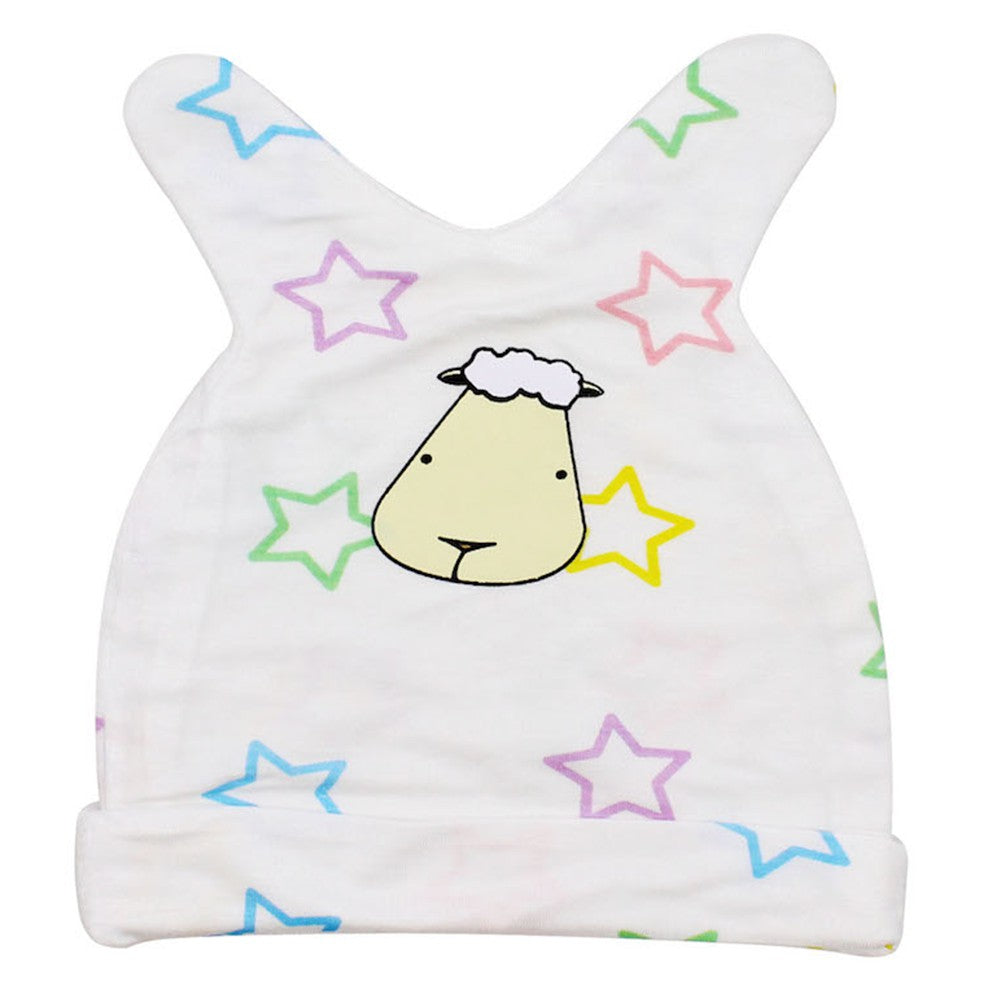 Baabaasheepz Bamboo Cap / Topi Baabaasheepz Bayi 0-6months