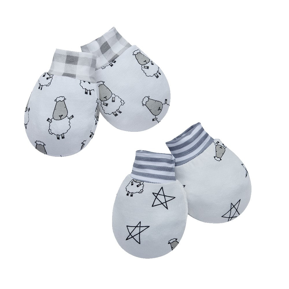 Baabaasheepz Bamboo Mittens / Sarung Tangan Bayi Baabaasheepz