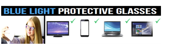 Shadez Accesories Blue Light Screen Saver Clip-On / Kacamata Fashion Pria Wanita Antiradiasi
