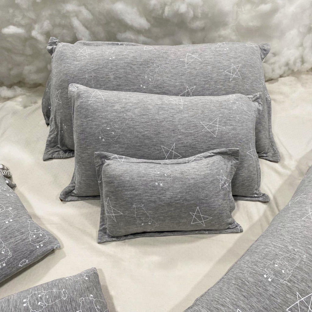 Baabaasheepz Head Pillow Case Big Star & Sheepz / Sarung Bantal