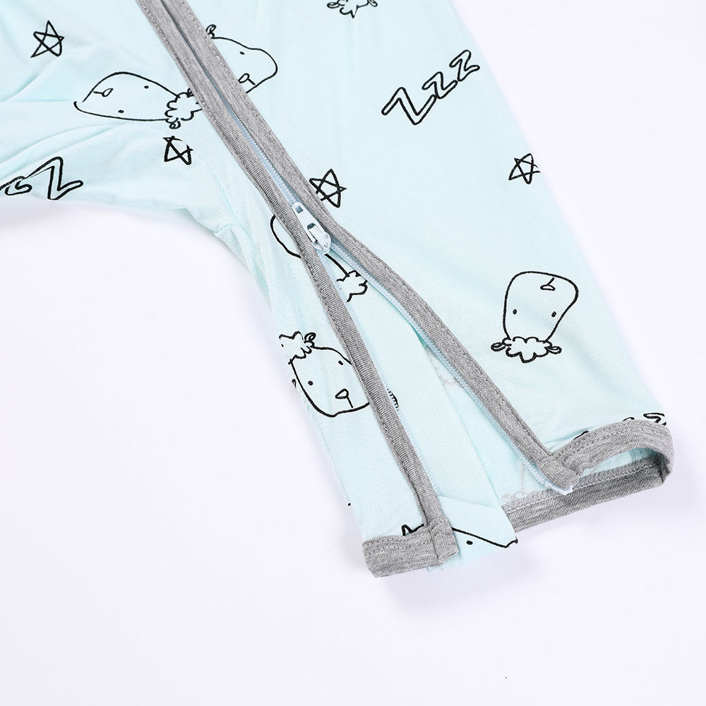 Baabaasheepz Romper Zip Sweet Dreams Baa Baa / Romper Zipper Anak