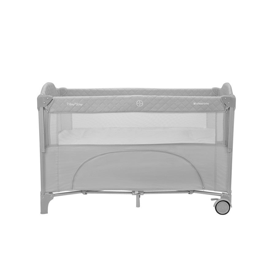 Kikkaboo Baby cot 2 levels Milky Way 2023 / Babycots Kikkaboo - GREY