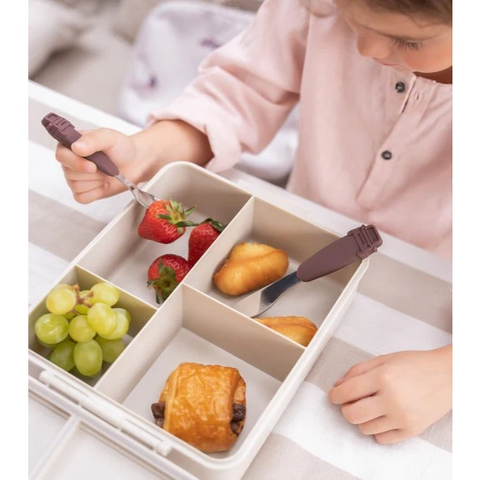 Citron Grand Lunch Box - 4 Compartments + Food Jar