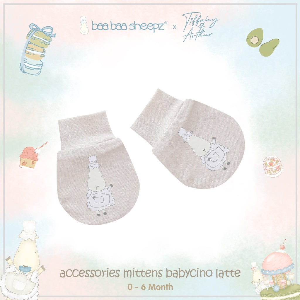 Baa Baa Sheepz x Tiffany - Accessories Mittens Chef 0-6 Month