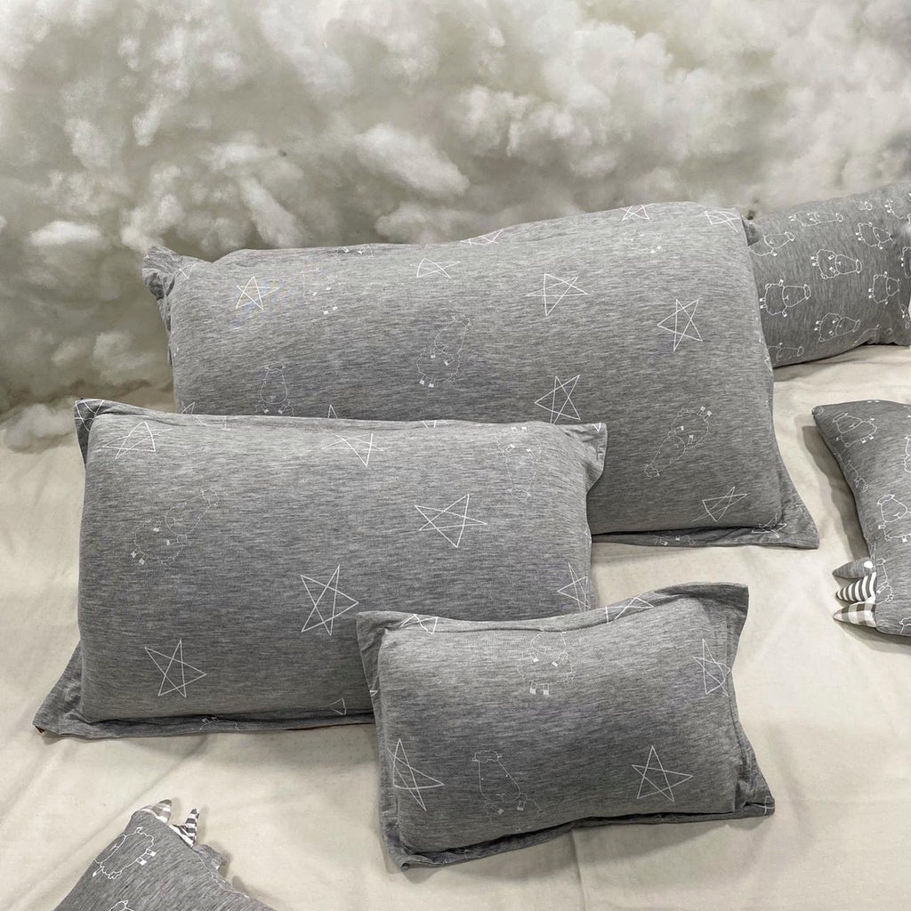 Baabaasheepz Head Pillow Big Star Sheepz Grey