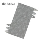 PILLOW CASE Small  Sheepz Grey with stripe polka & Checkers tag Grey - S