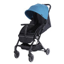 Stuffskin Beebi stroller black - Blue