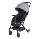 Stuffskin Beebi stroller black - Grey
