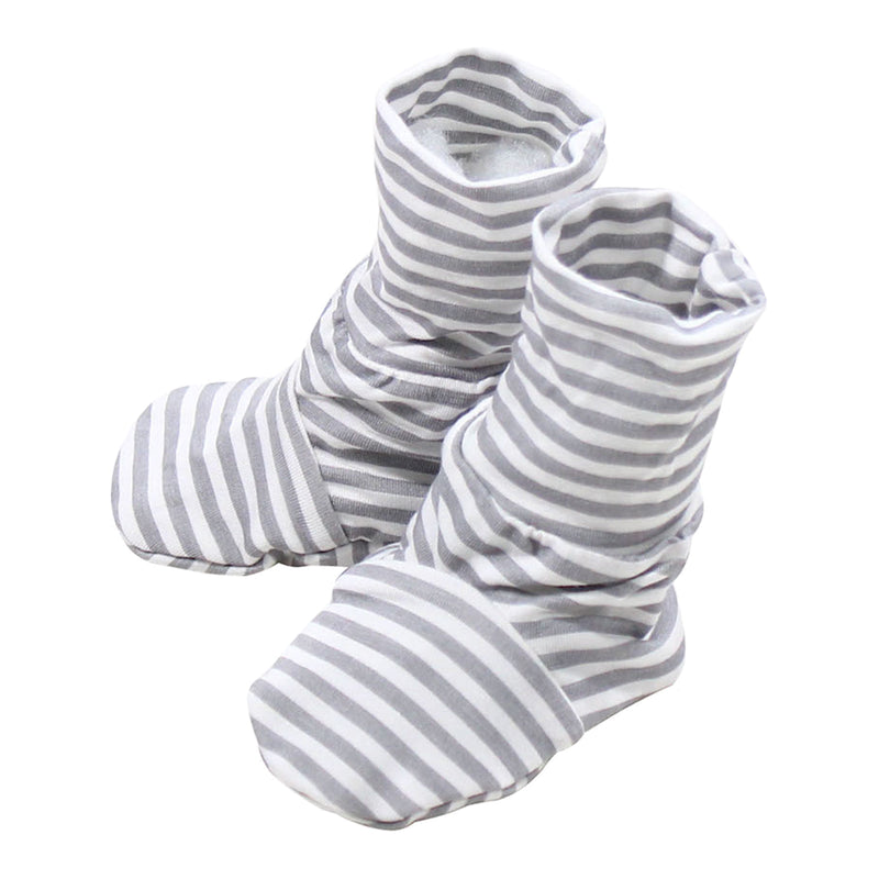 BOOTIES Stripe / Grey / 0-6M