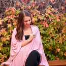 Bebitza Texture Knit Nursing Cover - Pink