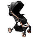 Hybrid Cabi Sport Stroller Black Rose Gold