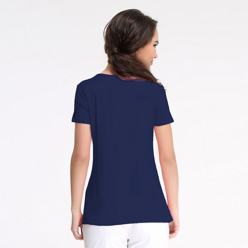 SHORT SLEEVES AGGIE EMP TOP NAVY S