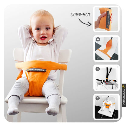 Minimonkey Mini Chair / Alat Bantu Anak Di Kursi