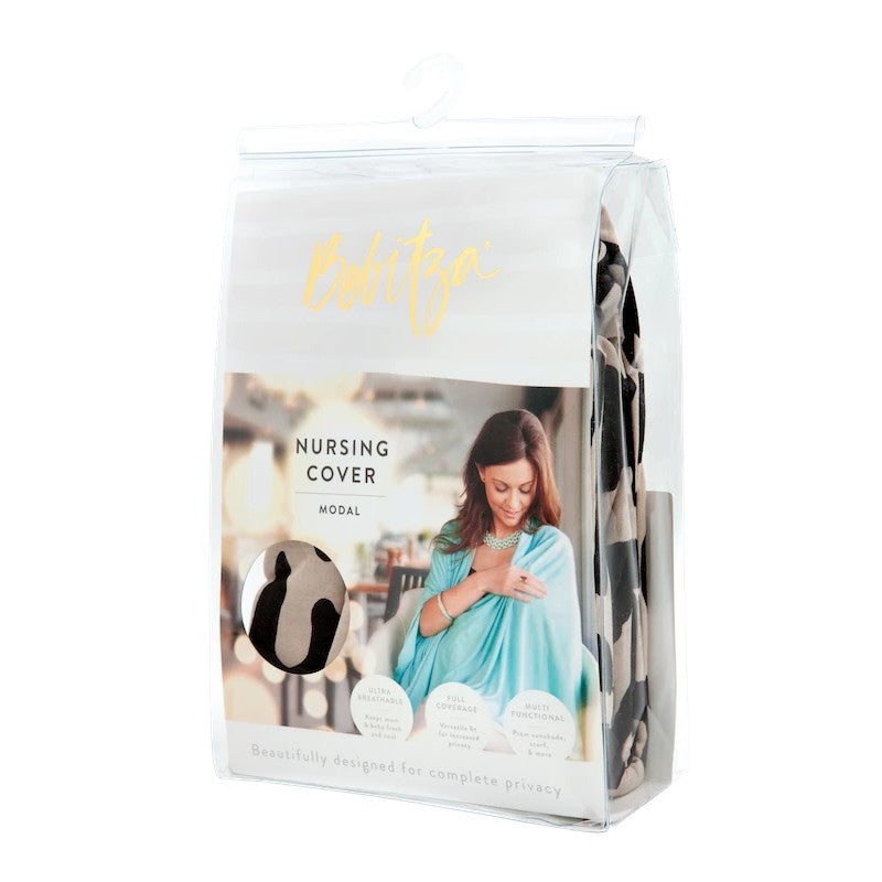 Bebitza Modal Nursing Cover - Leopard / Apron Menyusui Import Bebitza