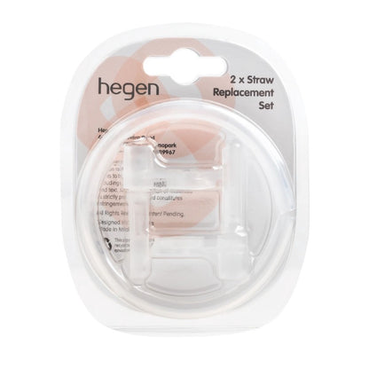 Hegen Straw Replacement Set (2-Pack) / Aksesoris Hegen Straw / Botol Susu Anak