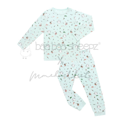 PYJAMAS SET KIDS FLAMINGO / PIYAMA ANAK MMEHUILLET BAABAASHEEPZ