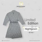 Nightgown Grey Baa Baa Sheepz / Kimono / Outer Baa Baa Sheepz