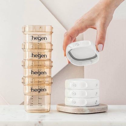 Hegen PCTO™ 60ml/2oz Breast Milk Storage PPSU, 6-Pack / Hegen Botol Susu Anak HE13122605
