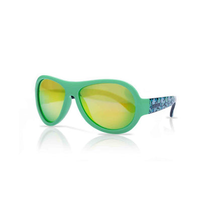 Shadez Eyewear Designer Leaf Print Green Junior 3-7yr / Kacamata Fashion Anak Sunglasses