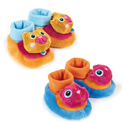 Oops Sepatu Bayi Empuk Rattle / Sepatu Bayi Lembut Impor Premium Import