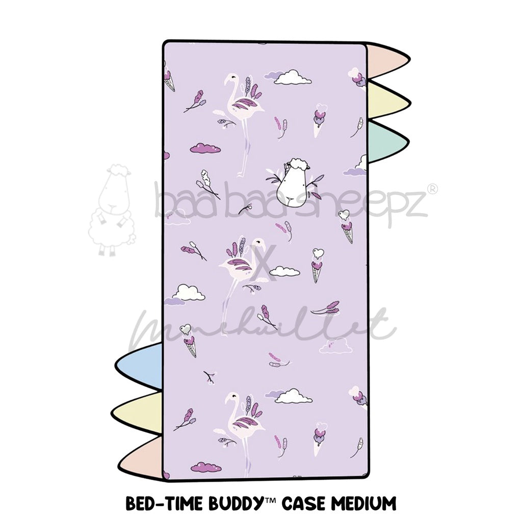 BED-TIME BUDDY™ CASE FLAMINGO / SARUNG BANTAL BAABAASHEEPZ MMEHUILLET