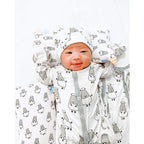 Romper White Big Sheepz Baabaasheepz / Romper Anak Baabaasheepz Lengan Panjang
