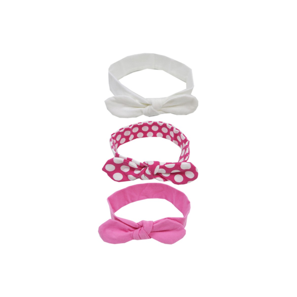 Luvable Friends Girl Headbands 3pk / Bandana Perempuan
