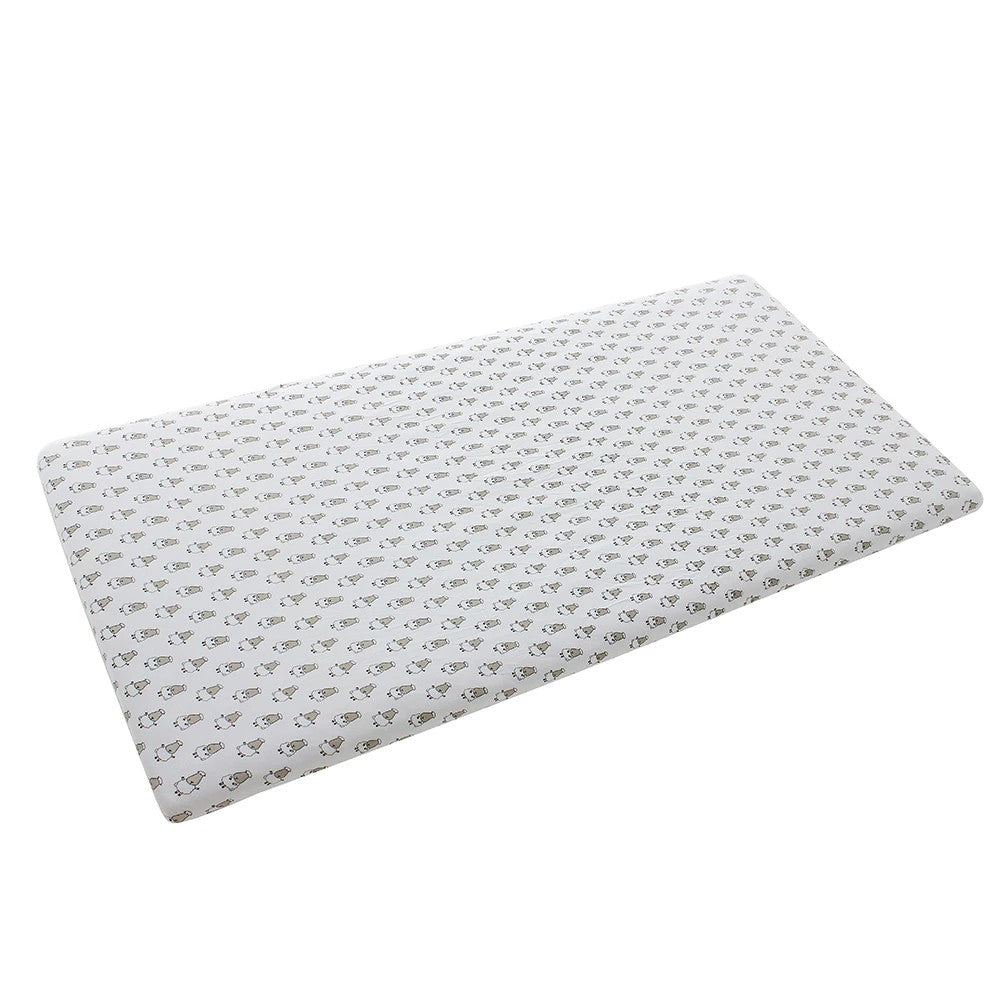 Mattress Sheet Small Sheepz (60 x 120cm / 70 x 140cm) / Sprei Anak Baa Baa Sheepz