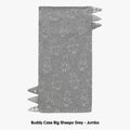 BedTime Buddy Case Jumbo Grey Baa Baa Sheepz / Sarung Bantal Jumbo Baa Baa Sheepz