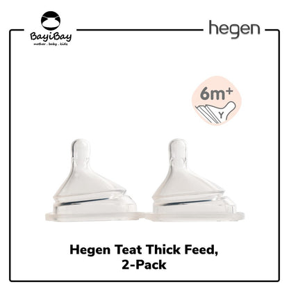 Hegen Teat Flow, 2-Pack / Teat / Dot Anak