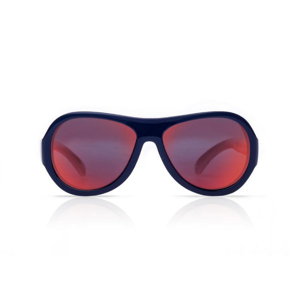 Shadez Eyewear Designer Whale Navy Stripes Junior 3-7yr / Kacamata Fashion Anak Sunglasses