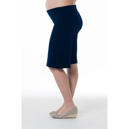 Spring Maternity Ginny Flarei Navy / Celana Hamil Impor