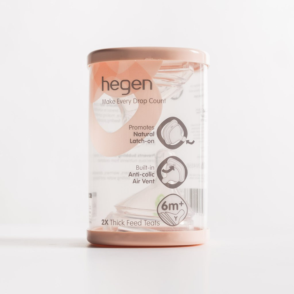 Hegen Teat Flow, 2-Pack / Teat / Dot Anak