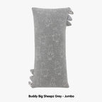 Pillow Buddy Baa Baa Sheepz Grey Jumbo Size / Bantal Baa Baa Sheepz Jumbo Abu-Abu
