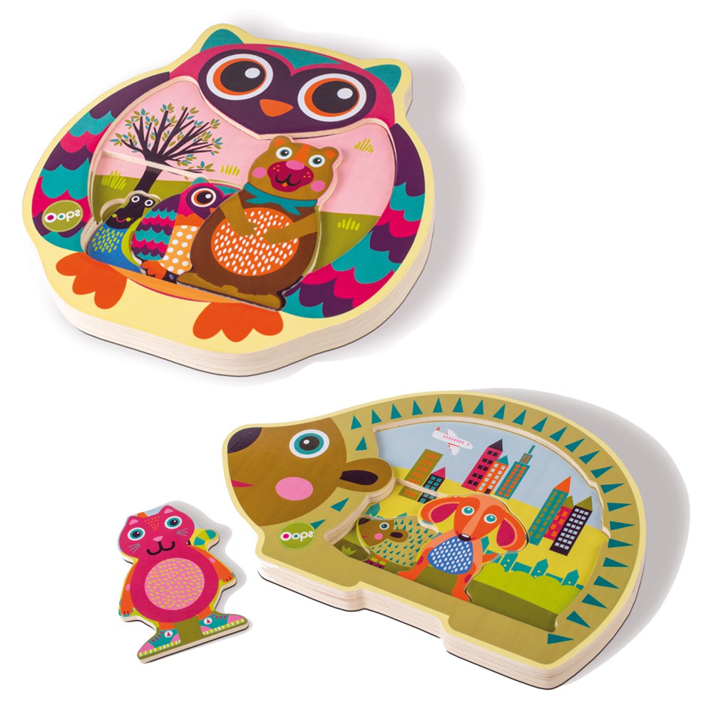 Oops Easy Puzzle / Mainan Edukasi Bayi Impor Premium Import