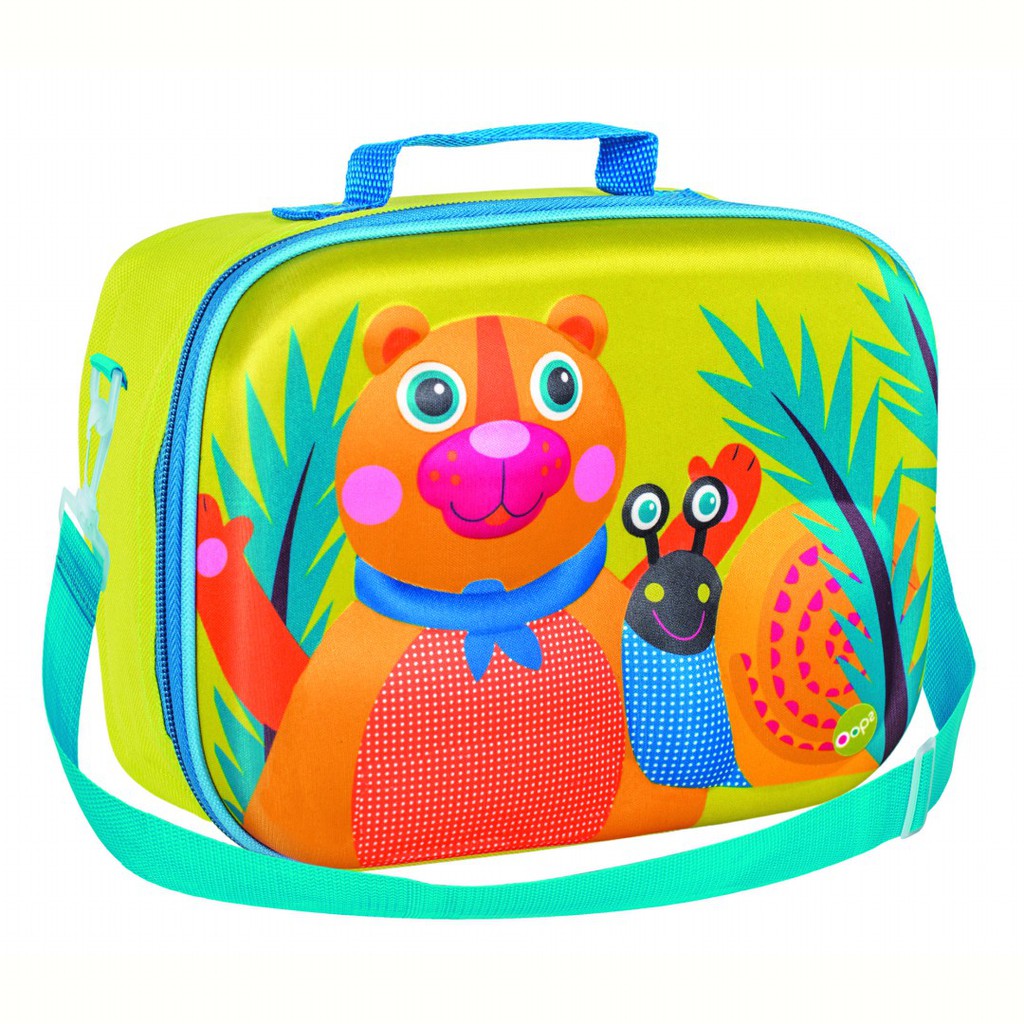 Oops Happy Snack - SOFT 3D LUNCHBOX  / Tas Makan Anak