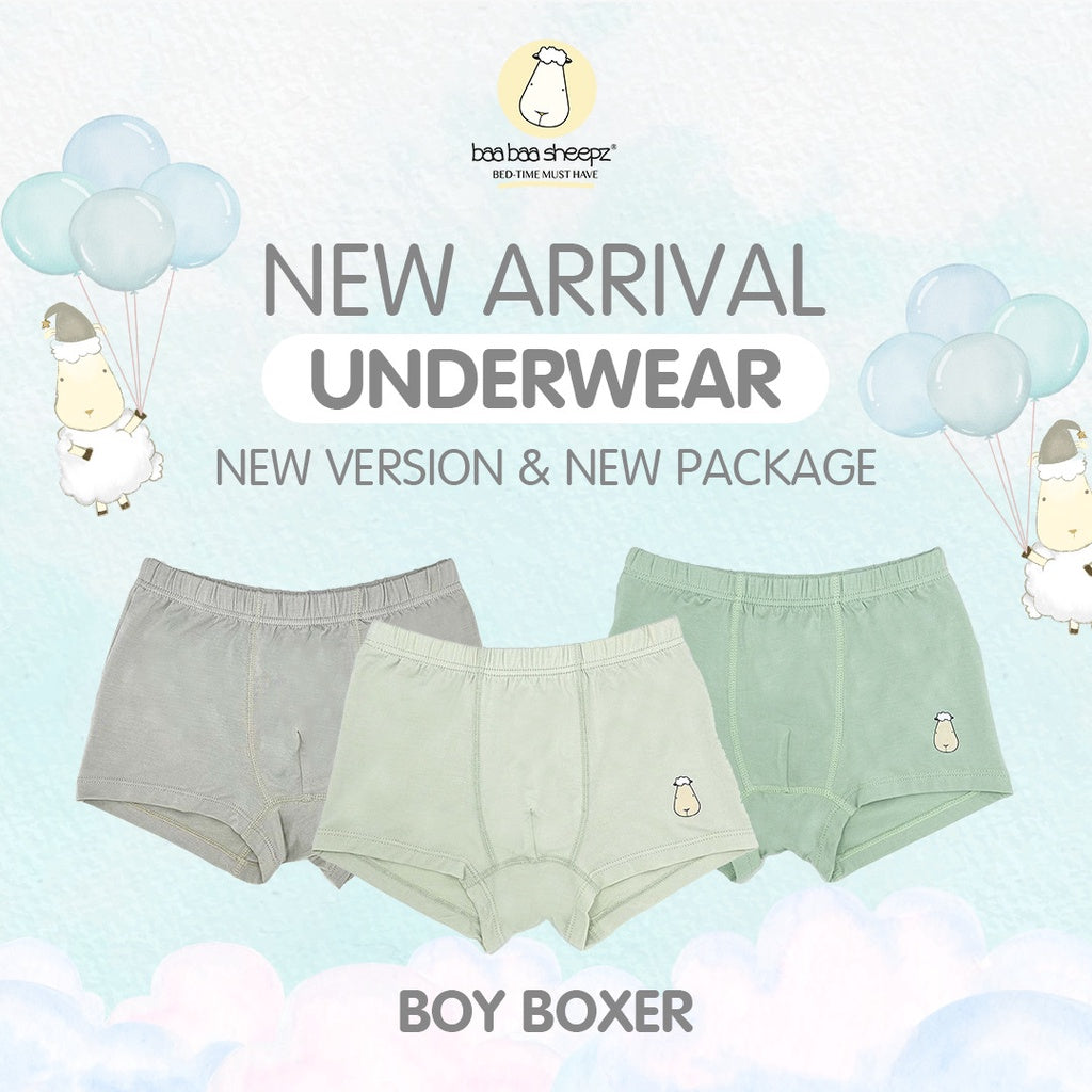 UNDERWEAR BOY BOXER FOR KIDS BAABAASHEEPZ / CELANA DALAM ANAK
