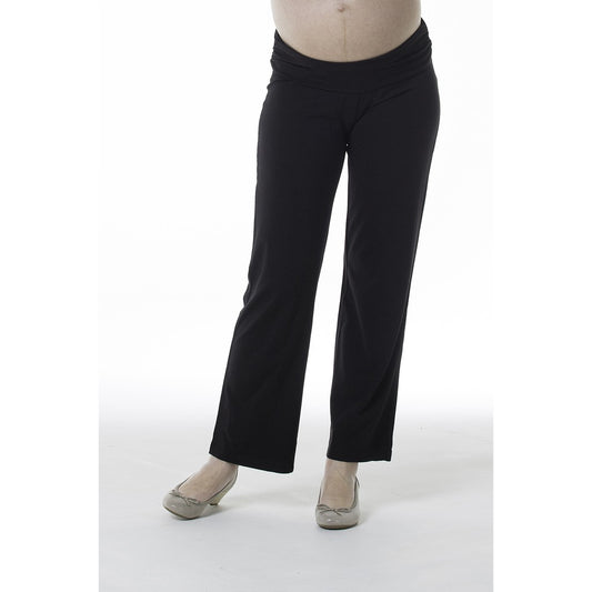Spring Maternity Giselle Wide Leg Pants Black / Celana Hamil Impor