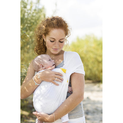 Minimonkey Mini Sling White / Gendongan Bayi Import