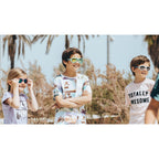 Shadez Eyewear Designer Leaf Print Green Junior 3-7yr / Kacamata Fashion Anak Sunglasses