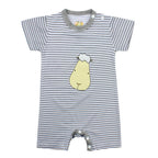 SPECIAL EDITION - Romper Short Sleeve Baa Baa Sheepz Grey / Romper Anak Baa Baa Sheepz
