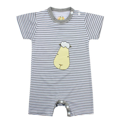 SPECIAL EDITION - Romper Short Sleeve Baa Baa Sheepz Grey / Romper Anak Baa Baa Sheepz