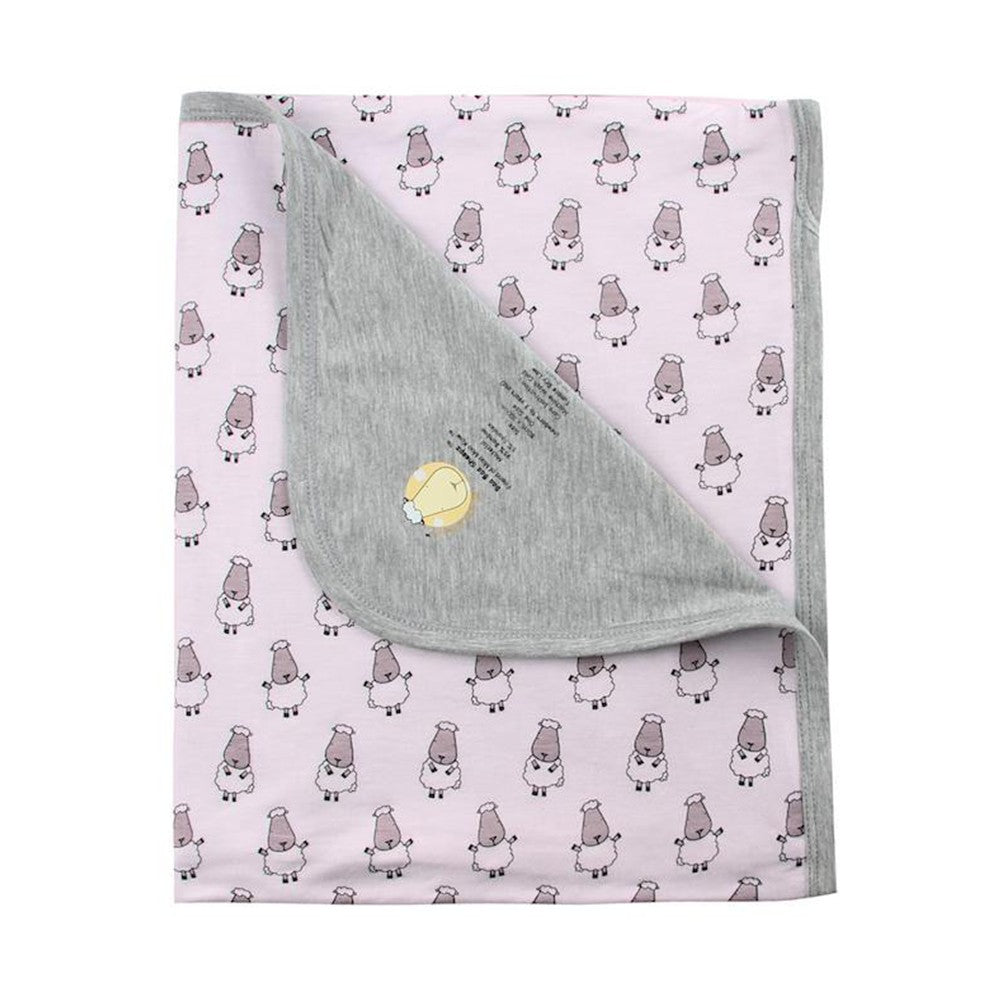Double Layer Blanket Small Sheepz Baabaasheepz / Selimut Bayi Baabaaheepz