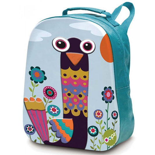 OOPS Happy Backpack Peacock / Tas Anak Sekolah / Tas Anak Import