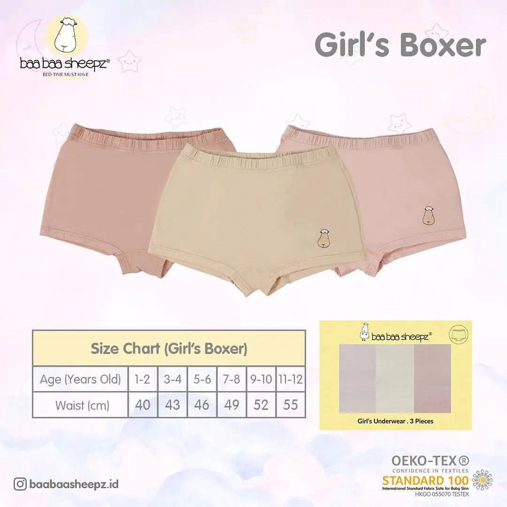 BAABAASHEEPZ UNDERWEAR FOR KIDS / CELANA DALAM ANAK BAABAASHEEPZ