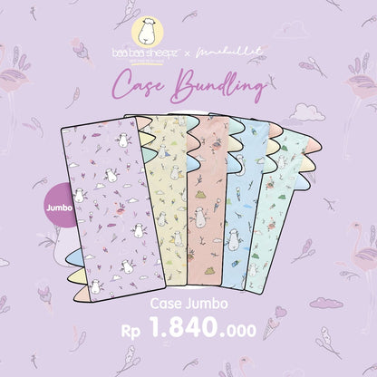 SPECIAL CASE FLAMINGO / SARUNG BANTAL FLAMINGO BAA BAA SHEEPZ