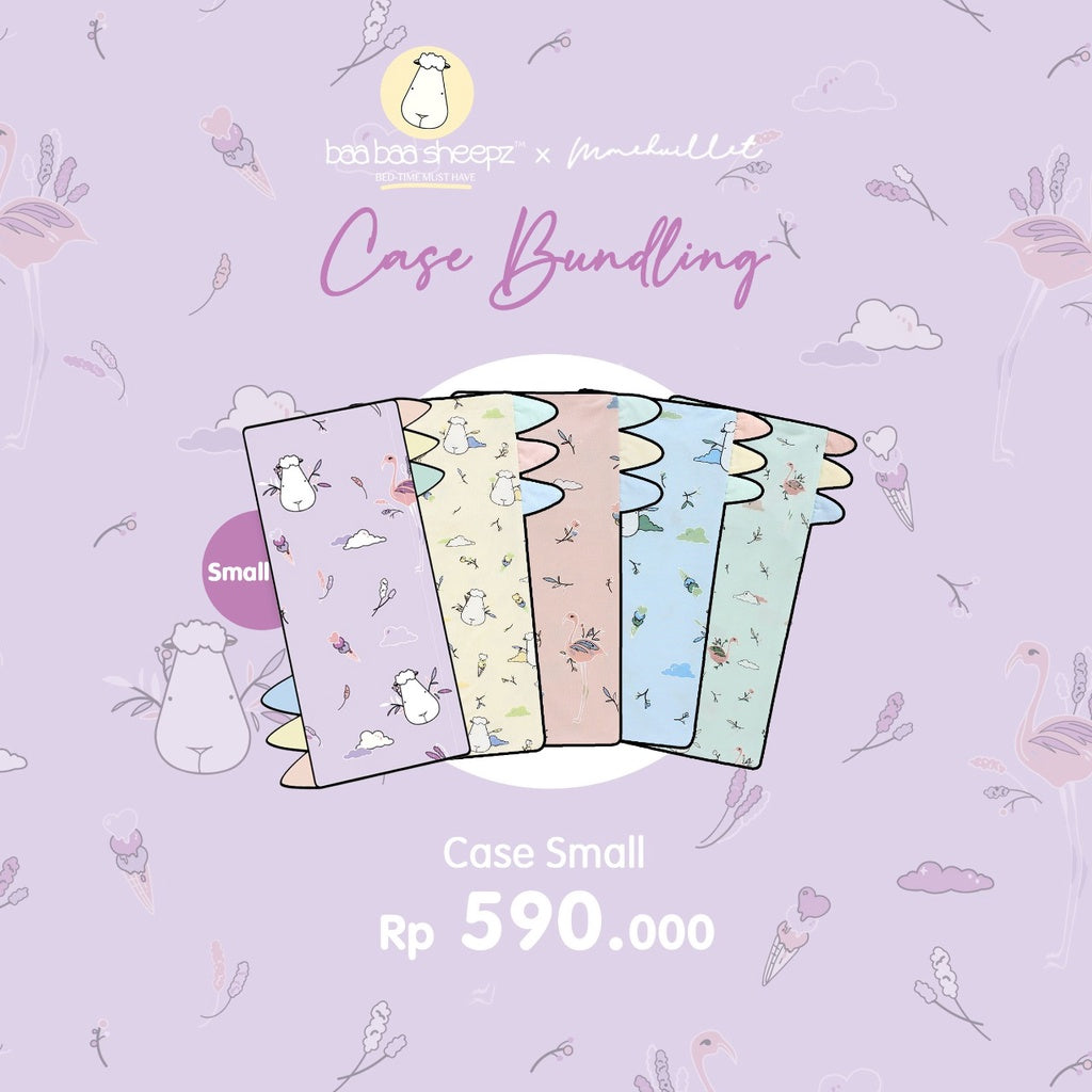 SPECIAL CASE FLAMINGO / SARUNG BANTAL FLAMINGO BAA BAA SHEEPZ